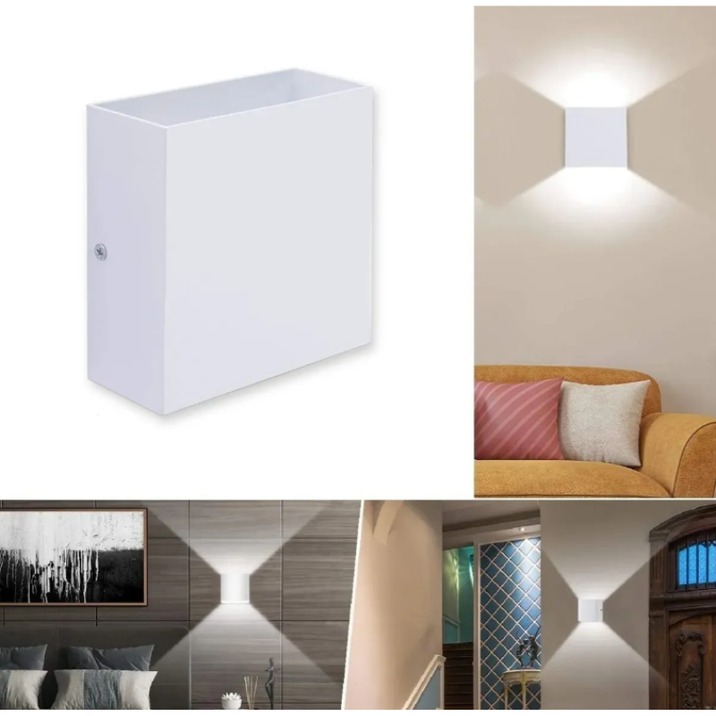 Lampara Arbotante Led Para Pared Interior Luces Decorativas