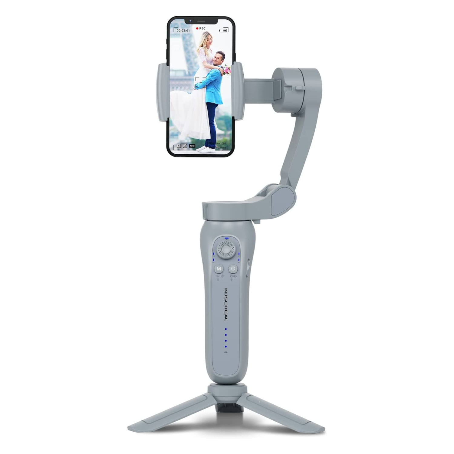 Estabilizador para Celular de Cardan Portatil Plegable de 3 Ejes Para  Vloggin Youtube TikTok