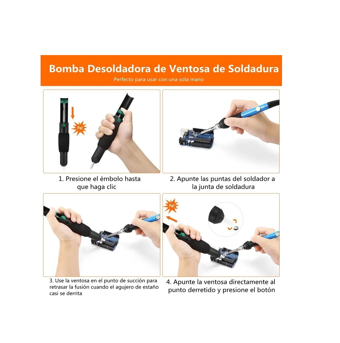 Kit Cautín Soldar Eléctricas 60w Multímetro 5puntas Fijación