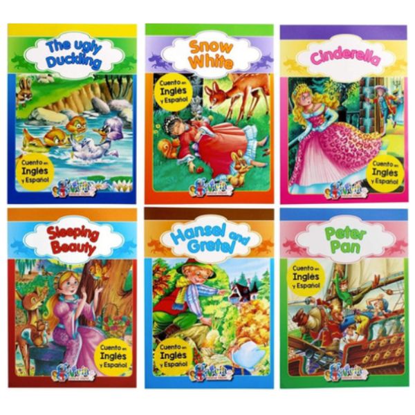 4 Cuentos Infantiles en Inglés y Español