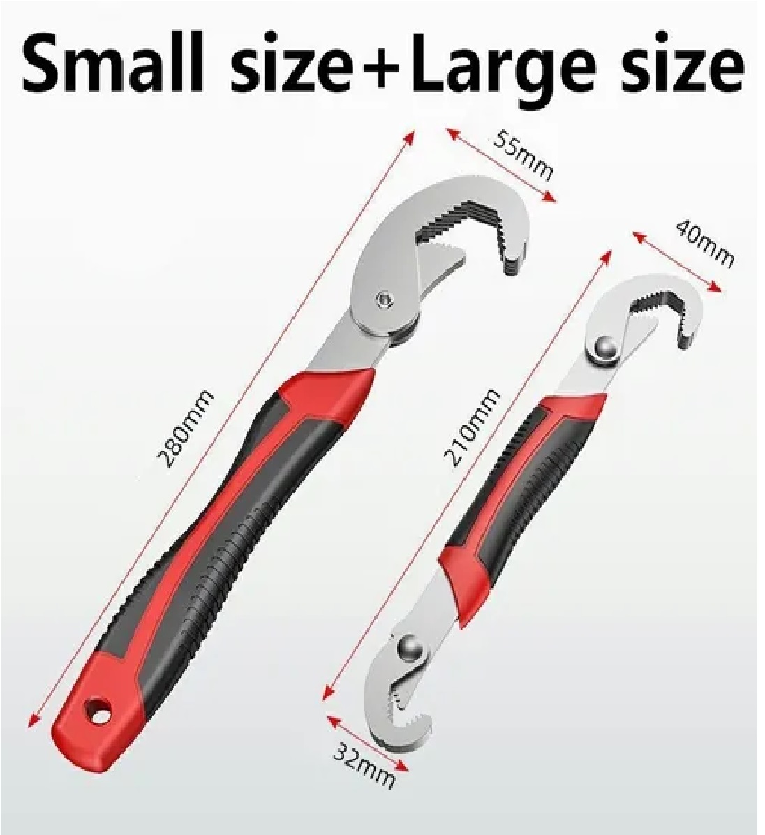 Duo Llave Inglesa Universal Ajustable Multiusos 9-32mm