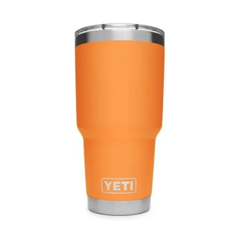 Vaso Termo Edición Limitada Yeti 30 Oz Con Tapa Magslider Naranja Original