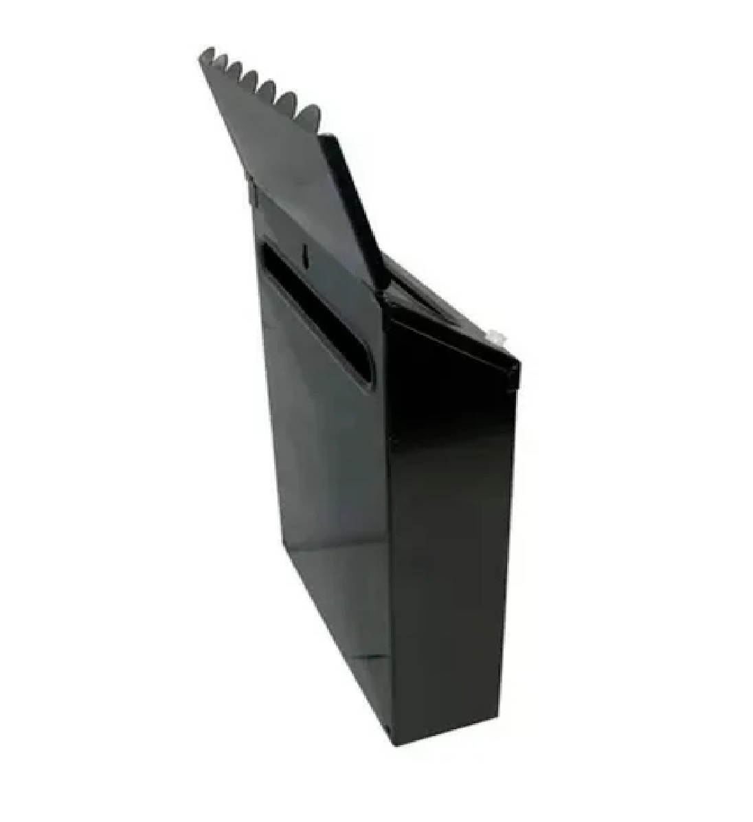 Buzón Para Cartas Con Llave Negro Metálico