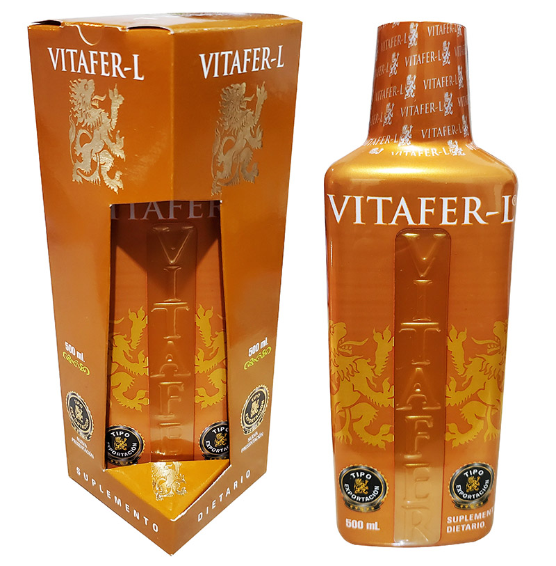 Vitafer L Original Multivitamínico Energizante Potenciador