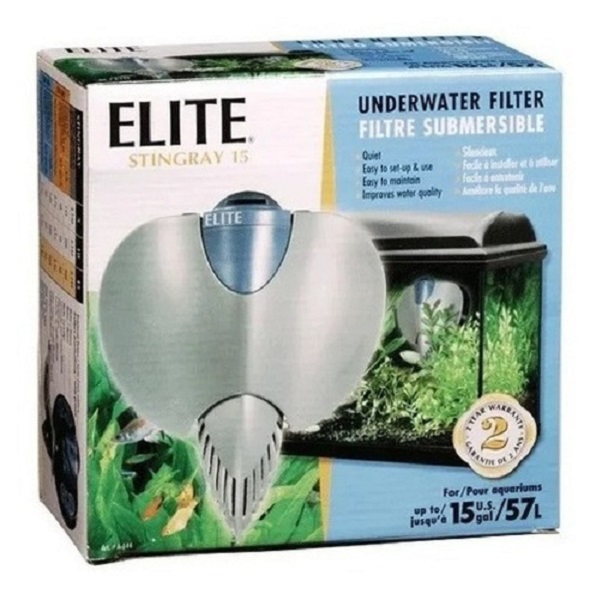 Filtro Elite Stingray para acuarios 15 Gal ( 57 L ) - Hagen