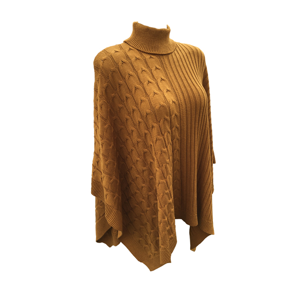 Poncho Mostaza  Ton Ton Textil