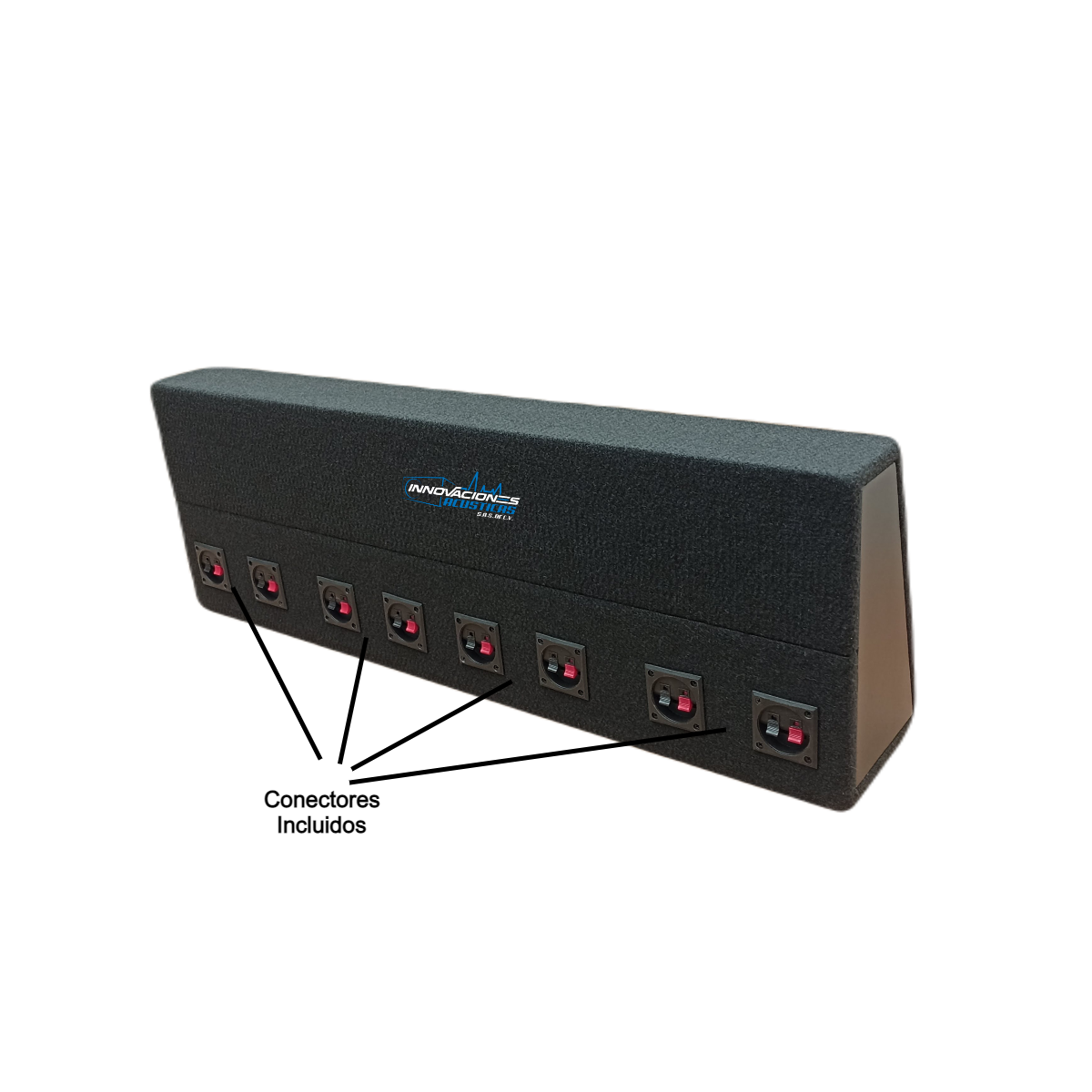 Cajon Para 4 Bocinas De 6.5 Pulgadas Y 4 Tweeters Tipo Bala