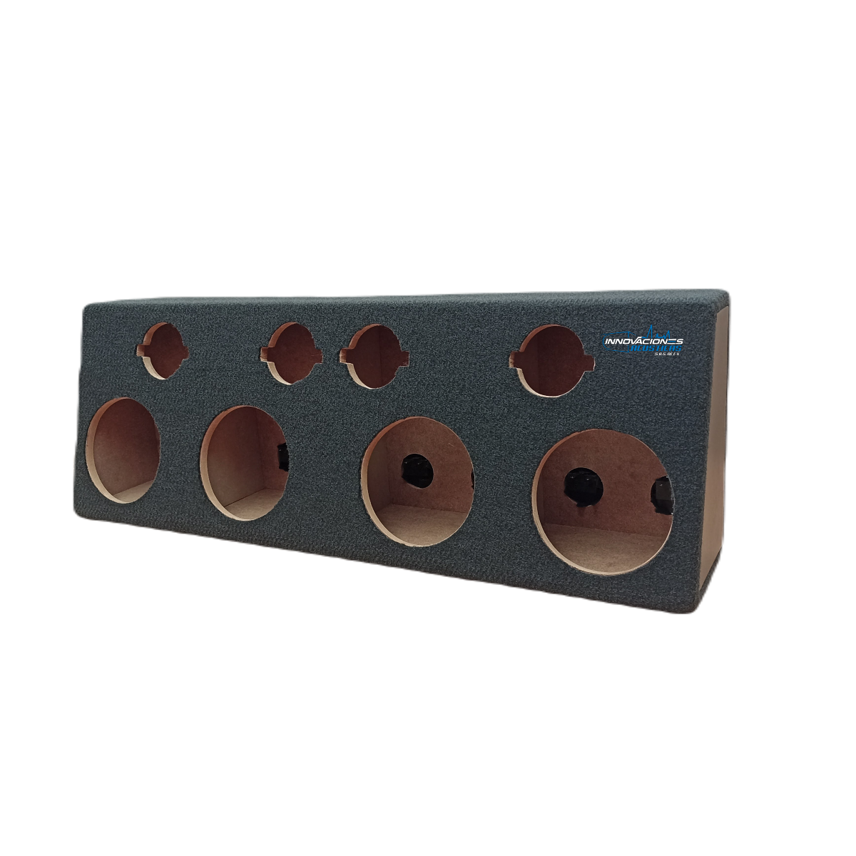 Cajon Para 4 Bocinas De 6.5 Pulgadas Y 4 Tweeters Tipo Bala