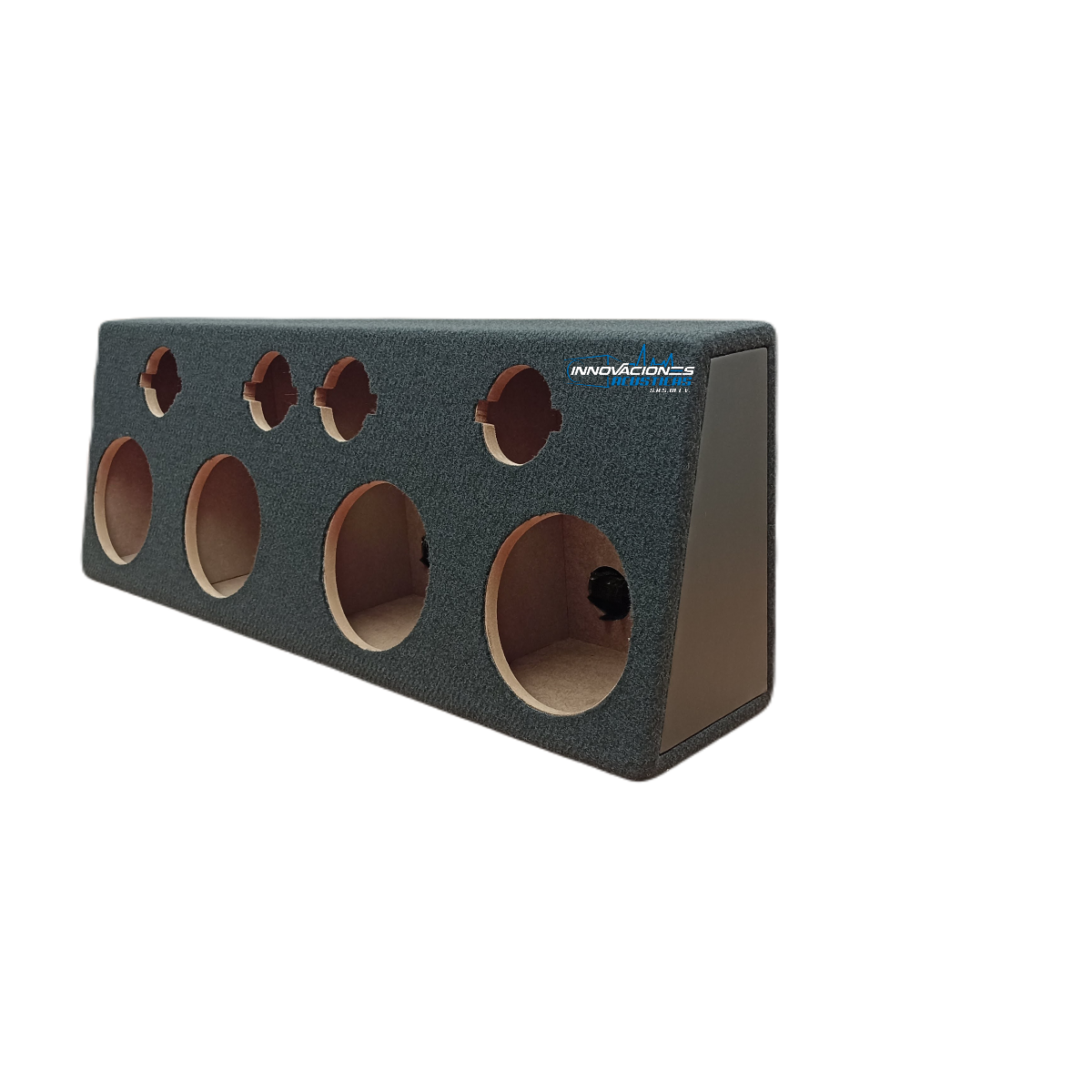 Cajon Para 4 Bocinas De 6.5 Pulgadas Y 4 Tweeters Tipo Bala