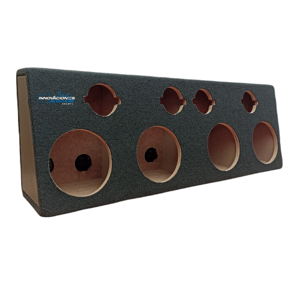Cajon Para 4 Bocinas De 6.5 Pulgadas Y 4 Tweeters Tipo Bala