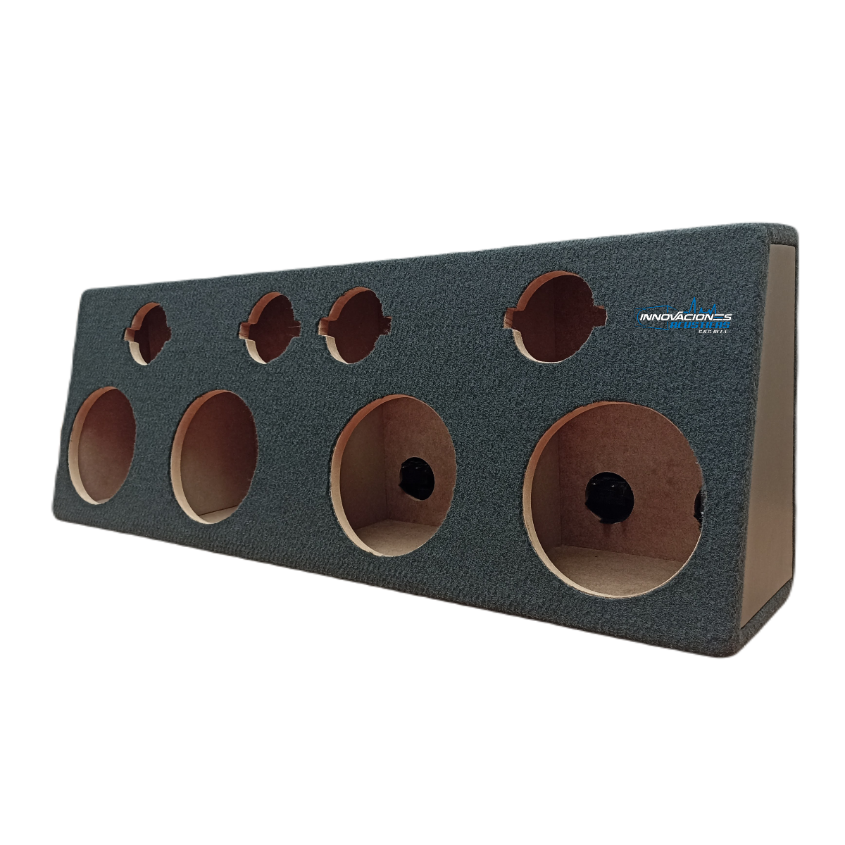 Cajon Para 4 Bocinas De 6.5 Pulgadas Y 4 Tweeters Tipo Bala