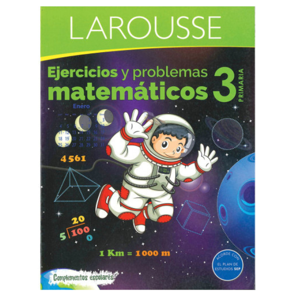 3º Primaria Matemáticas Libro de Ejercicios y Actividades.