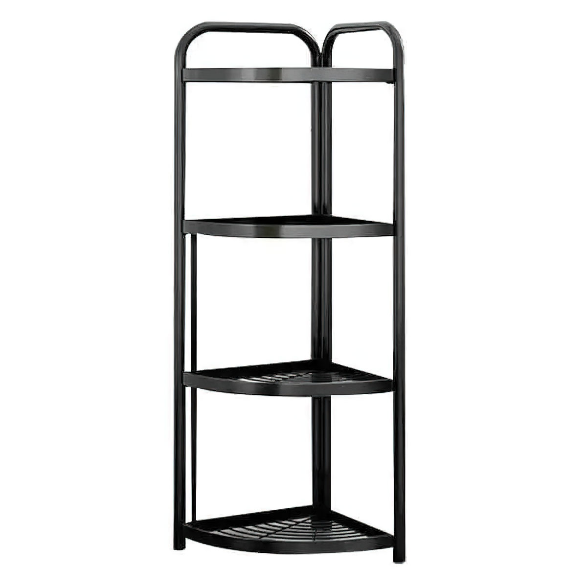 Estante Plegable esquinero de 4 Niveles Organizador de Almacenamiento Multifuncional