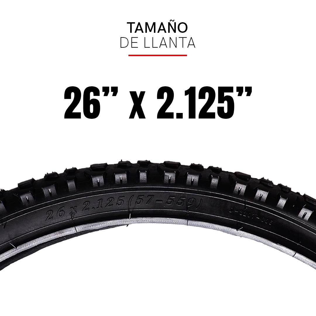 Llanta Mtb Para Bicicleta R26 X 2.125 Roller Montaña