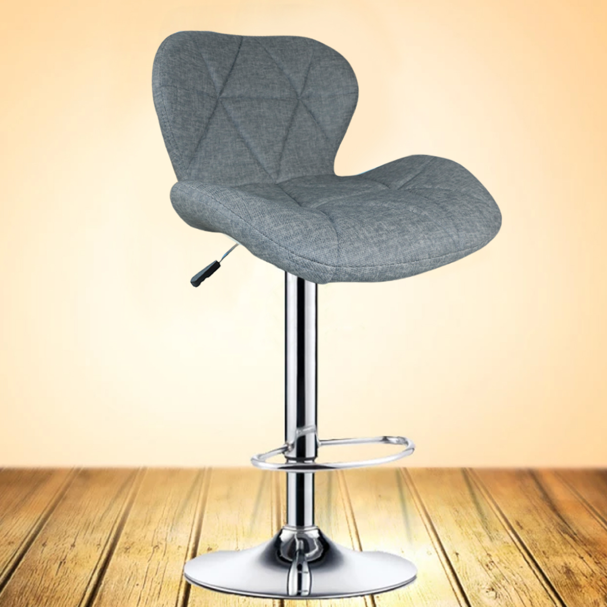 Silla plegable acolchada con taburete ilios innova Café