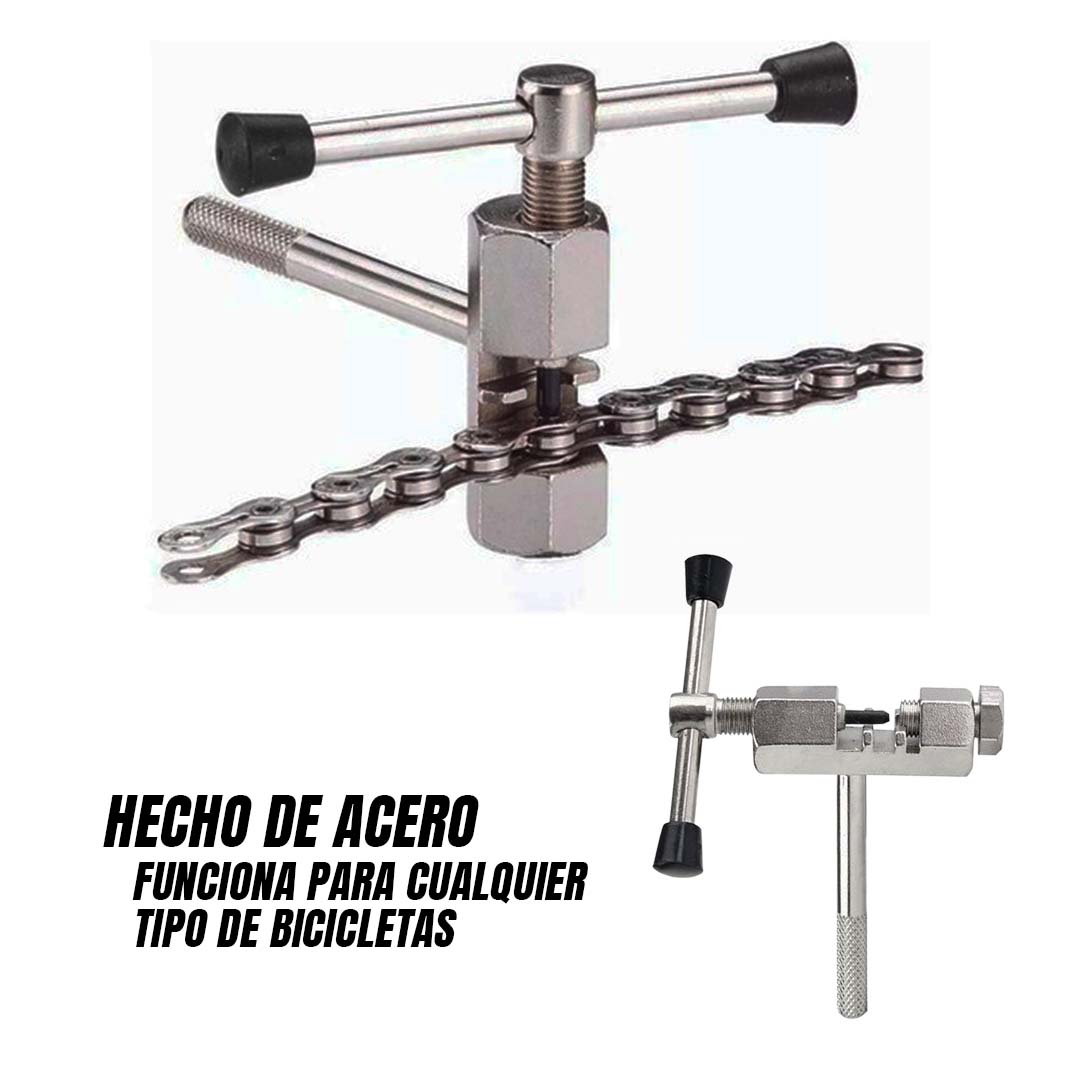 Cortador De Cadena Bicicleta Extractor Pernos De Acero