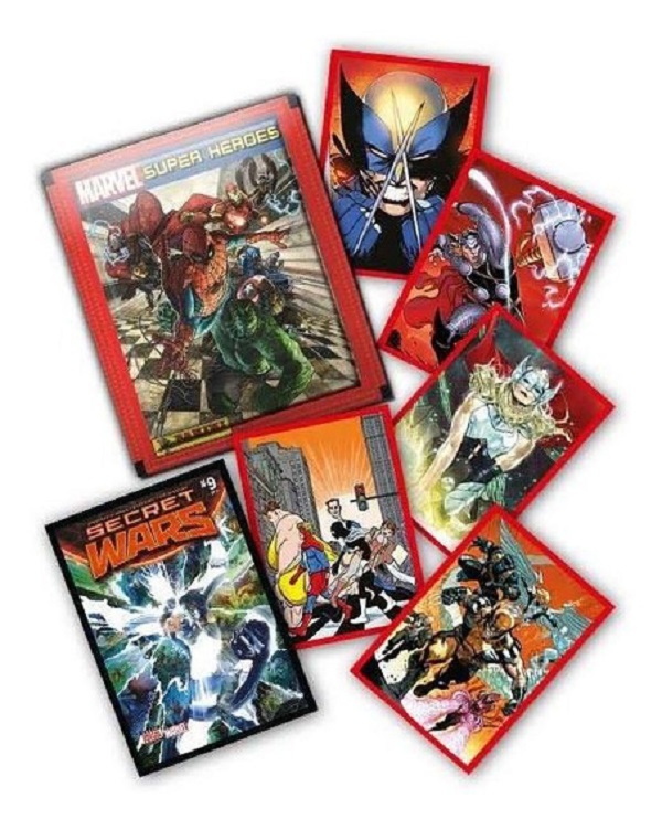 Paquete de 50 Sobres del album Marvel Super Heroes - Panini