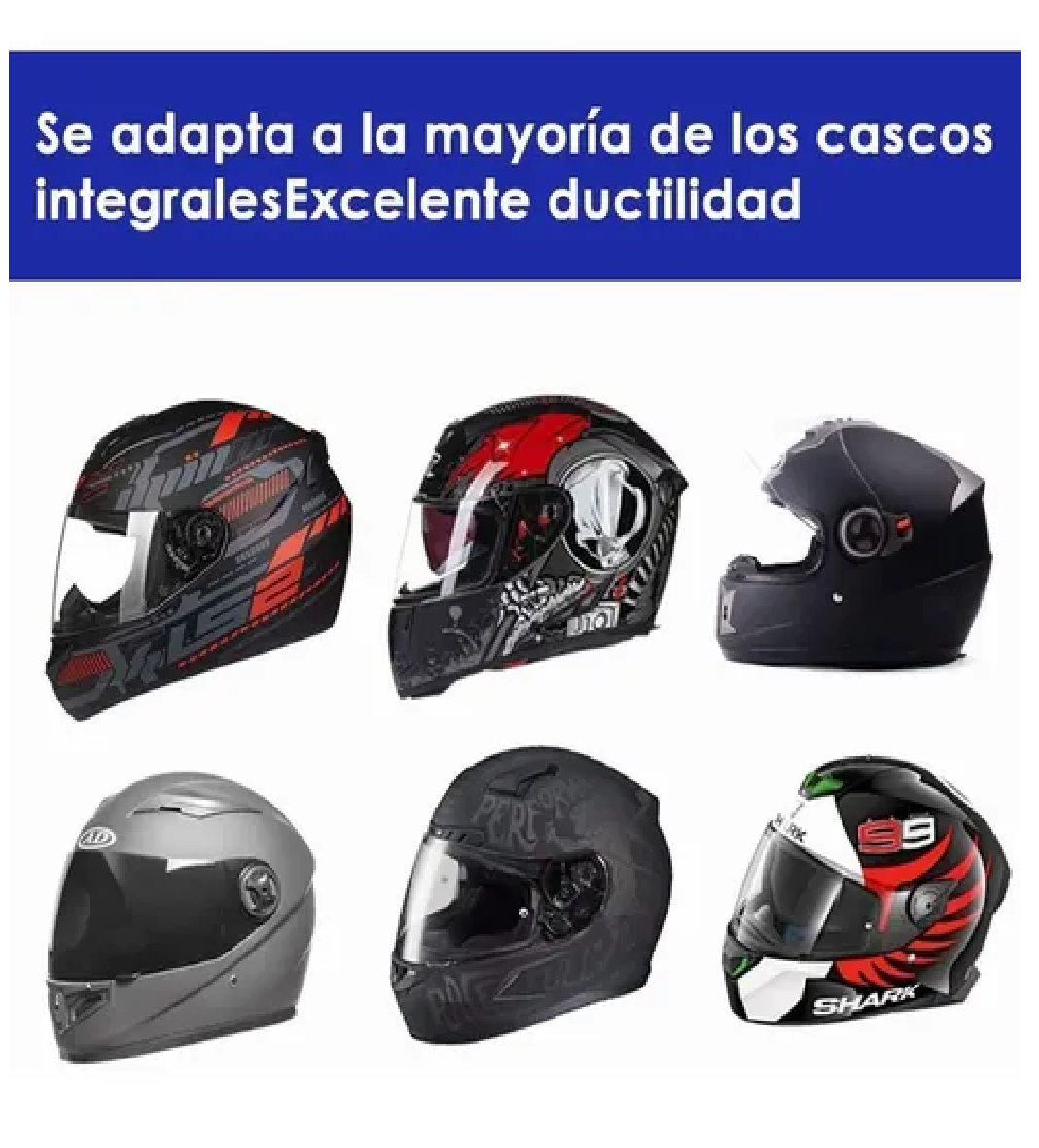 Montura De Casco Gopro Hero 9 /8/7/6/5/4/3 Para Moto Naranja