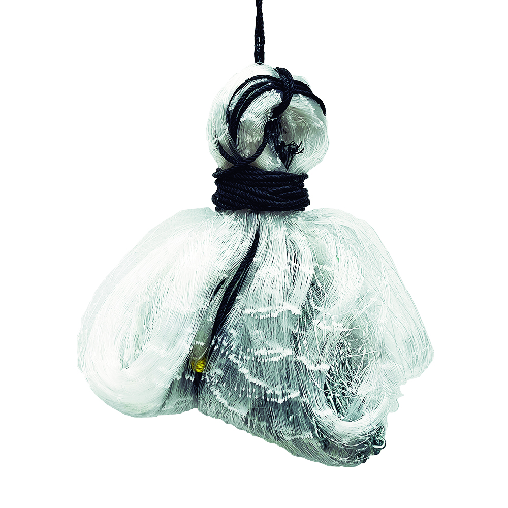 Atarraya con cadena abre 6.0 metros color blanco