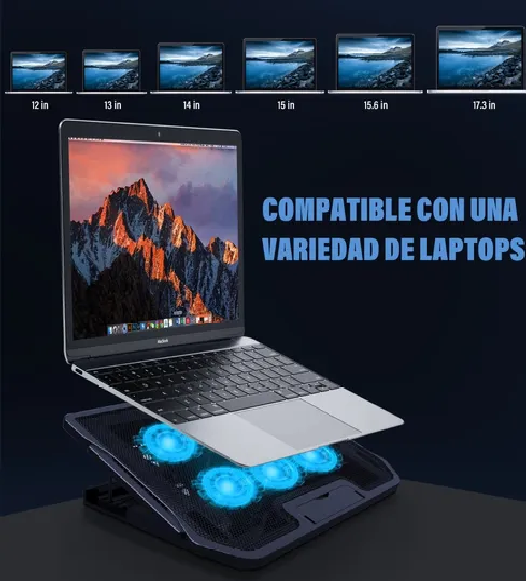 Base De Refrigeración Para Computadora Portátil