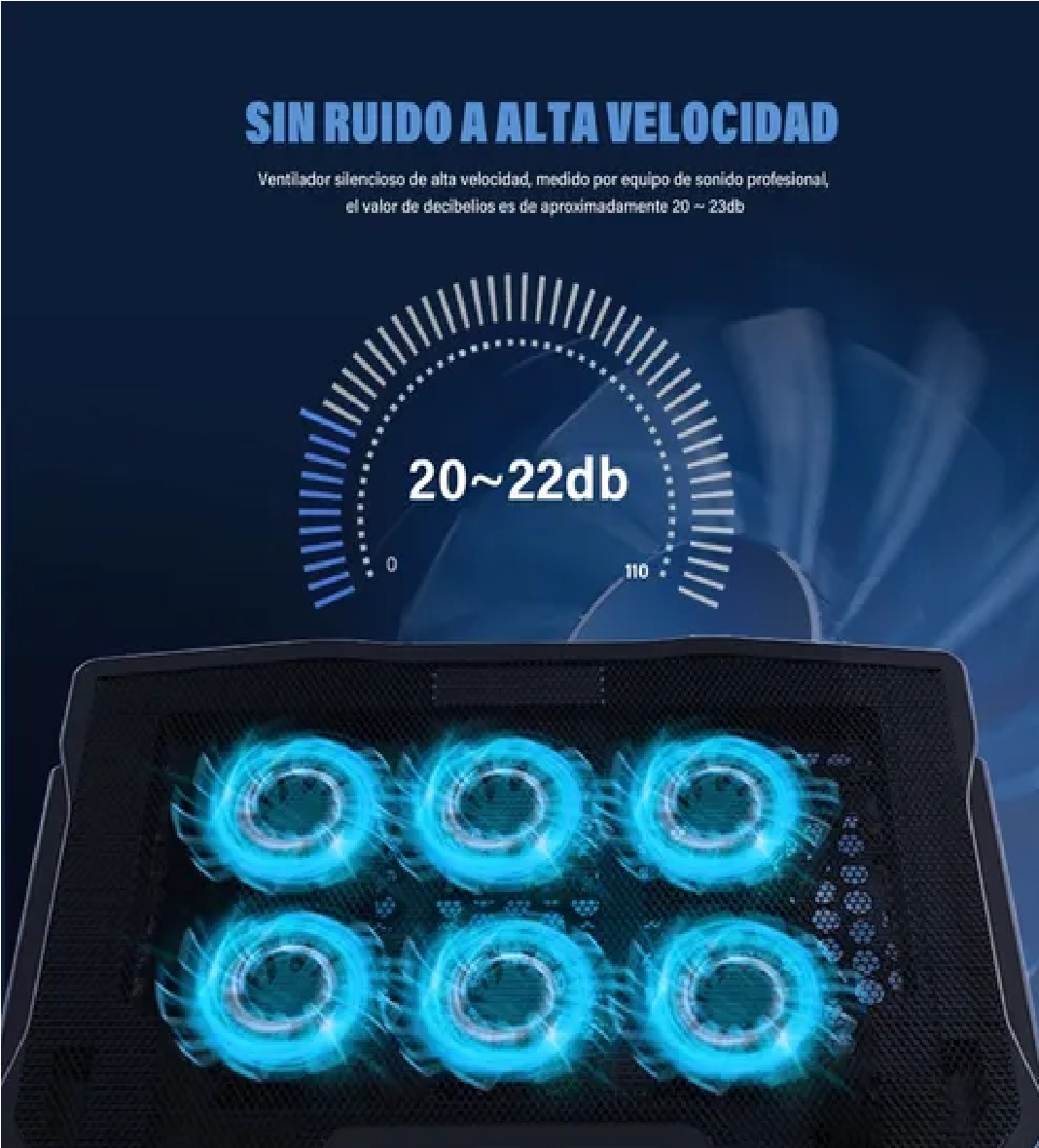 Base De Refrigeración Para Computadora Portátil