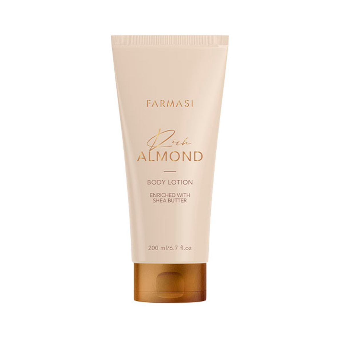 Set Cuidado Corporal Rich Almond Farmasi Gel De Baño Mas Aceite Y Locion Corporal