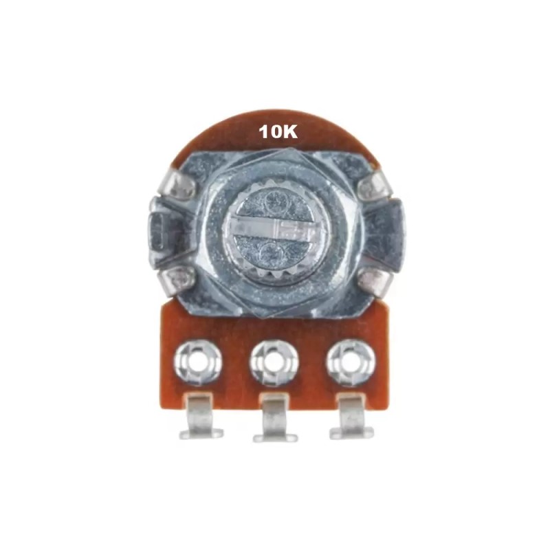 10 Piezas Potenciómetro Lineal 10K