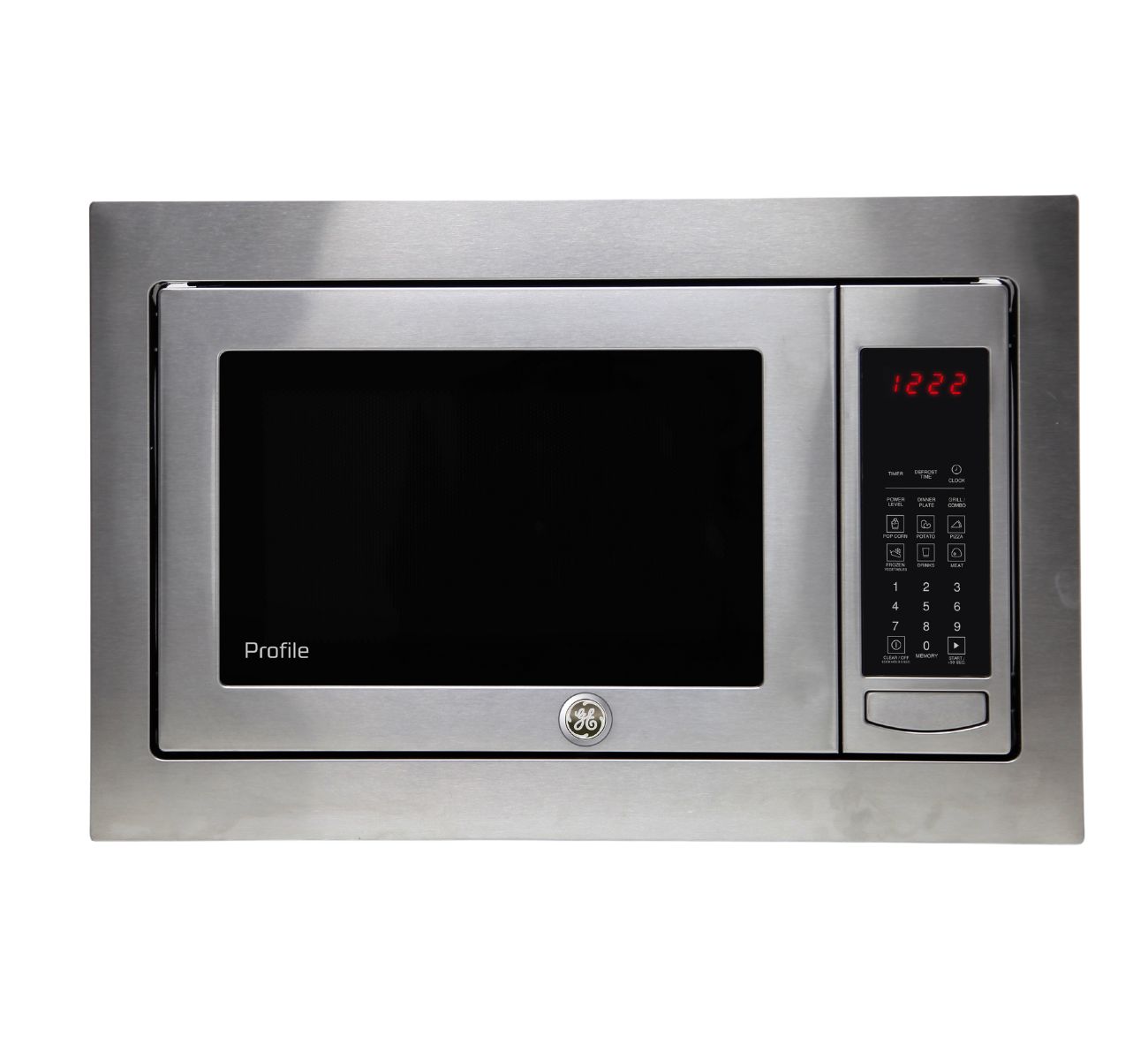Horno microondas con grill 1.6p3 apertura c/boton acero inox general electric