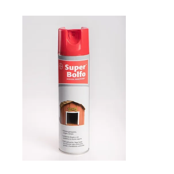 Super Bolfo Reforzado 430 Ml Pulgas Piojos Garrapatas