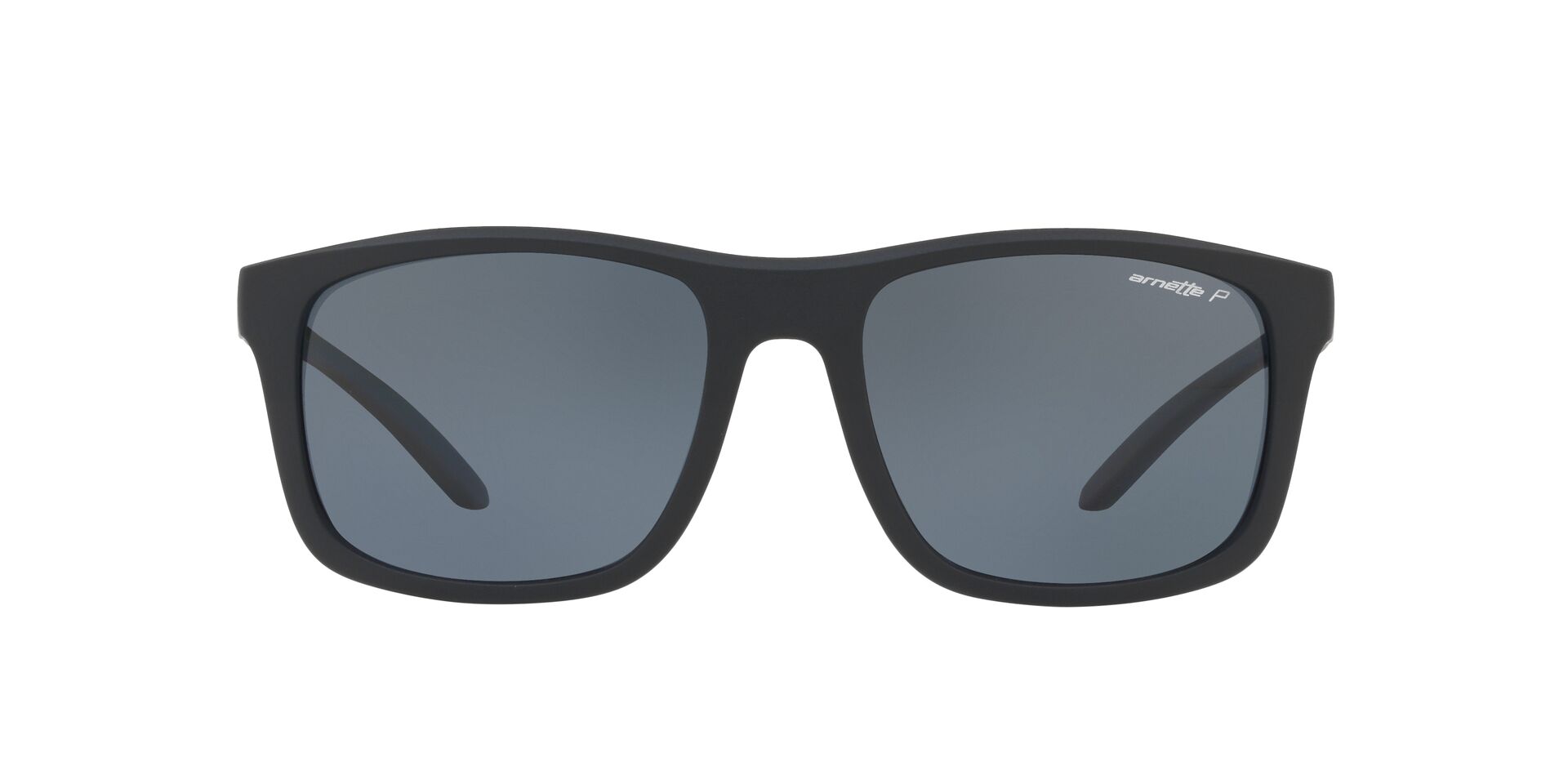 Lente de Sol Arnette Complementary An4233 Polarizado Negro mate y medida 57