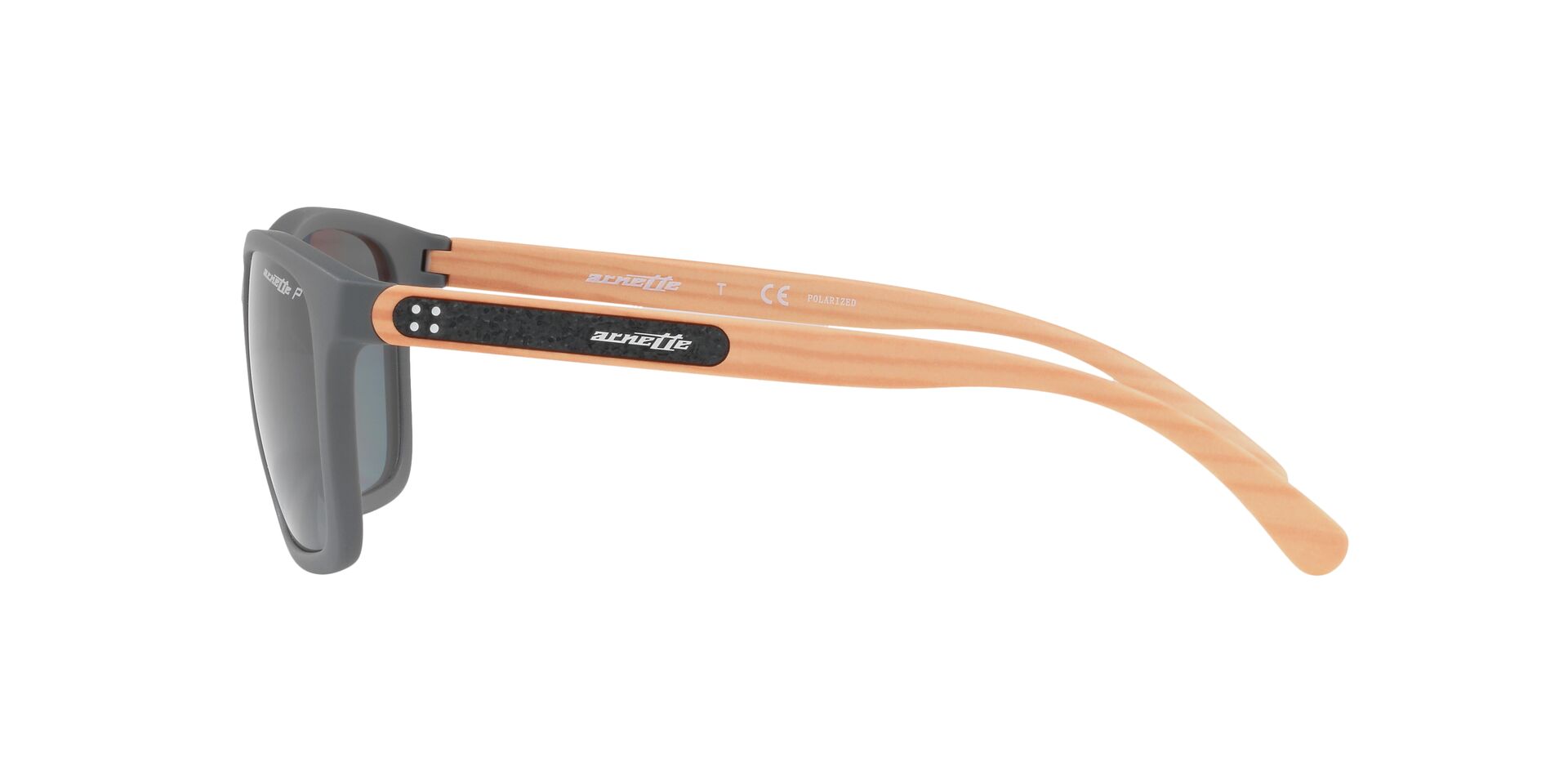 Lente de Sol Arnette Burnside An4236 Polarizado Gris mate y medida 56