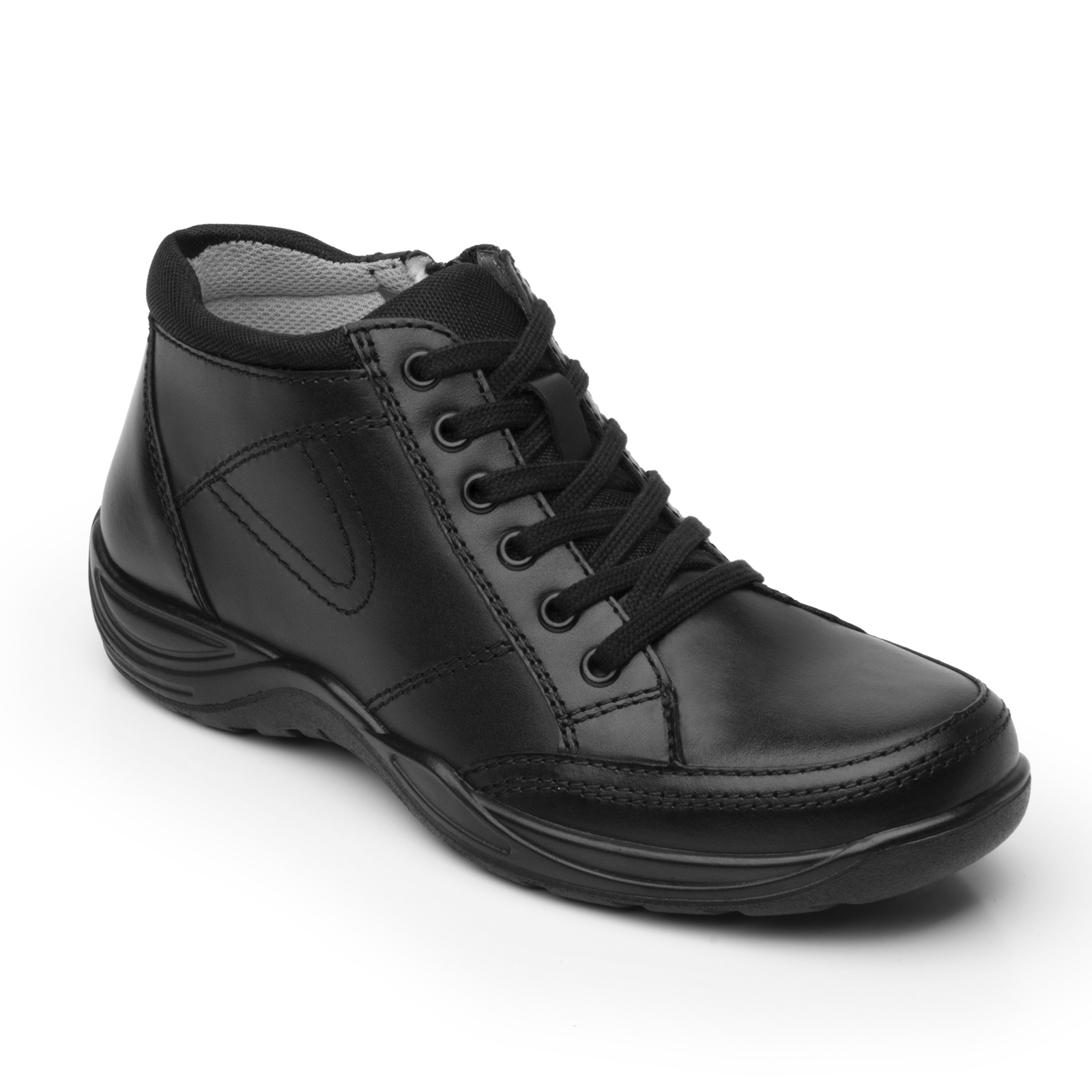 Botín Clásico Escolar Niño Flexi 59918 Negro Recovery Foam»
