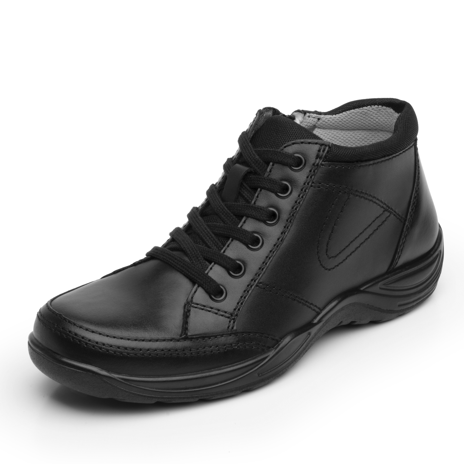 Botín Clásico Escolar Niño Flexi 59918 Negro Recovery Foam»