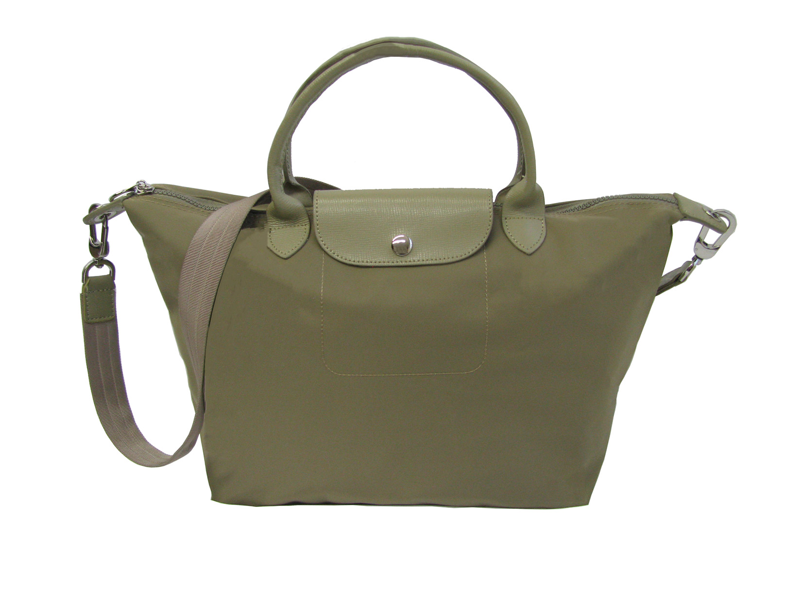 Set De Bolsa Y Organizador En Color Arena Y Rojo ARERO8602