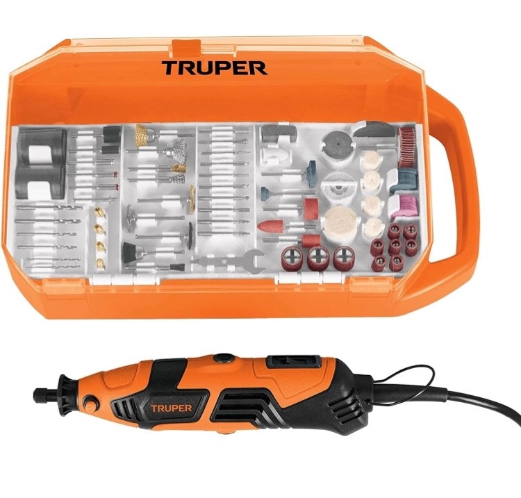 Mototool Dremel Herramienta Rotativa Profesional Truper Tallar Lijar Limpiar Cortar Pulir Perforar