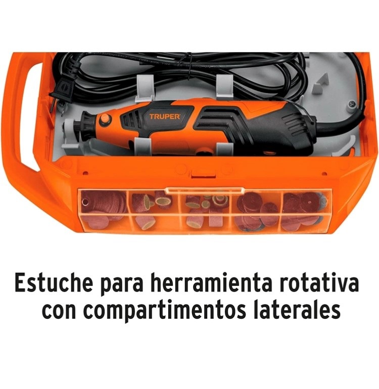 Mototool Dremel Herramienta Rotativa Profesional Truper Tallar Lijar Limpiar Cortar Pulir Perforar
