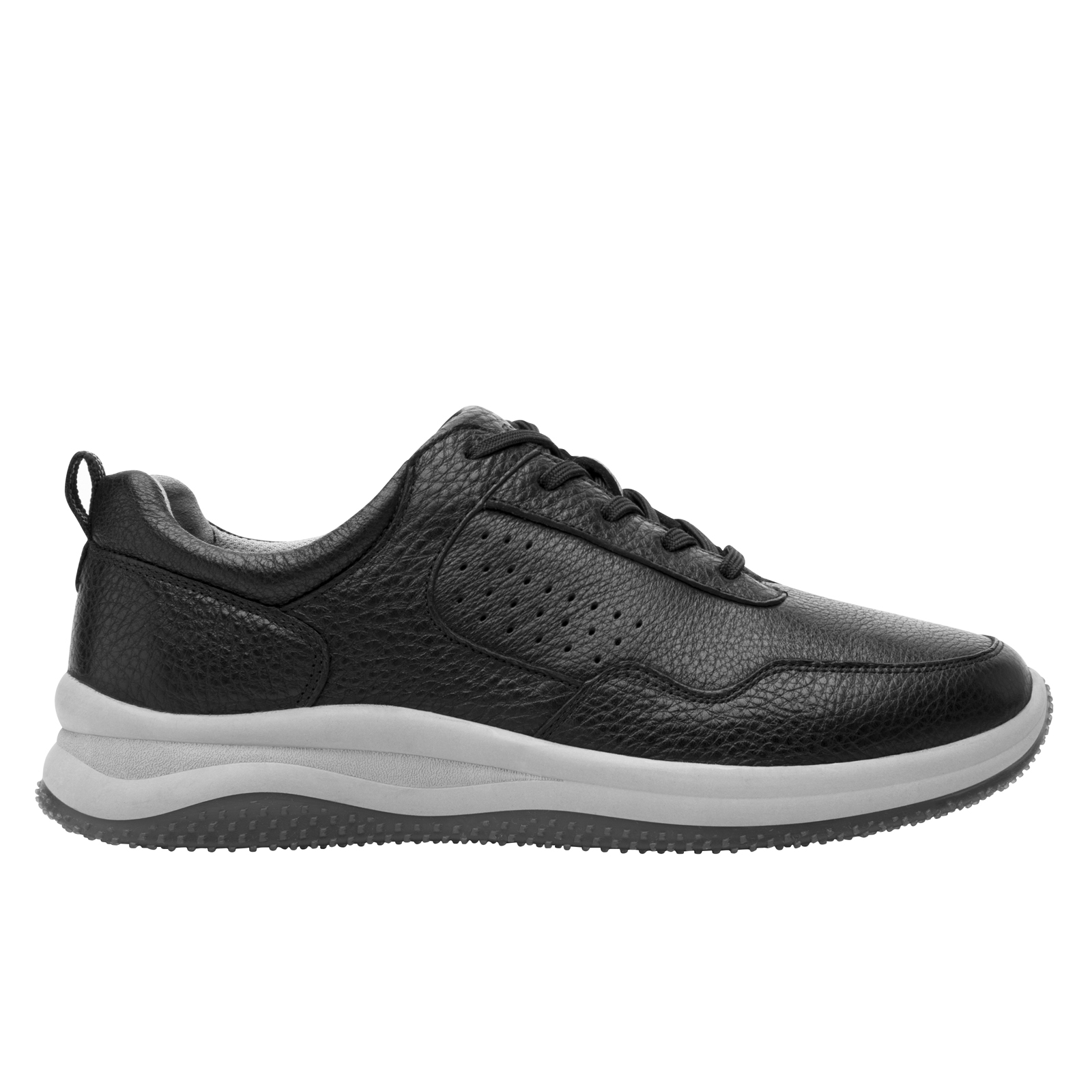 Tenis Urbano Flexi Hombre Sneaker Piel 410701 Negro Original