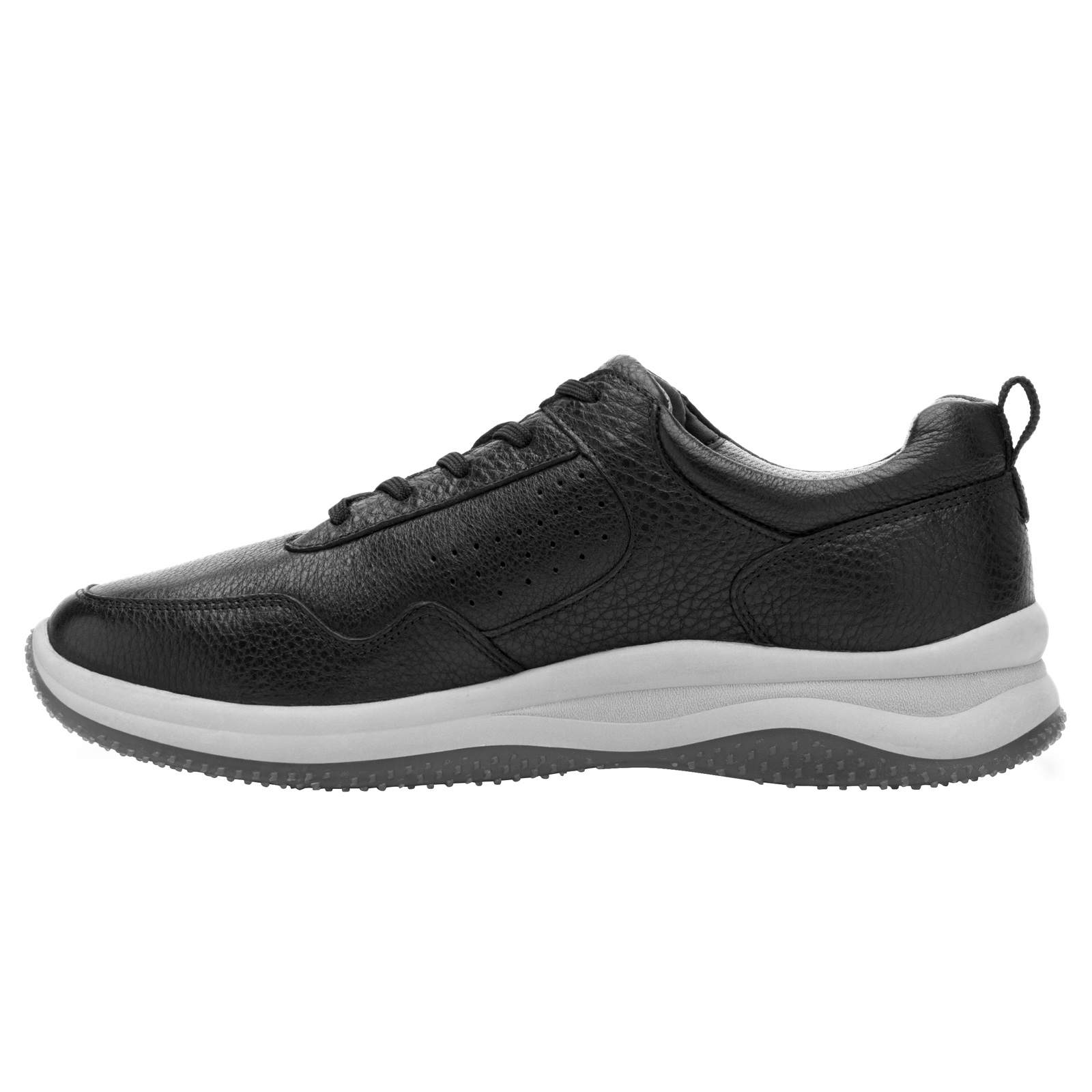 Tenis Urbano Flexi Hombre Sneaker Piel 410701 Negro Original