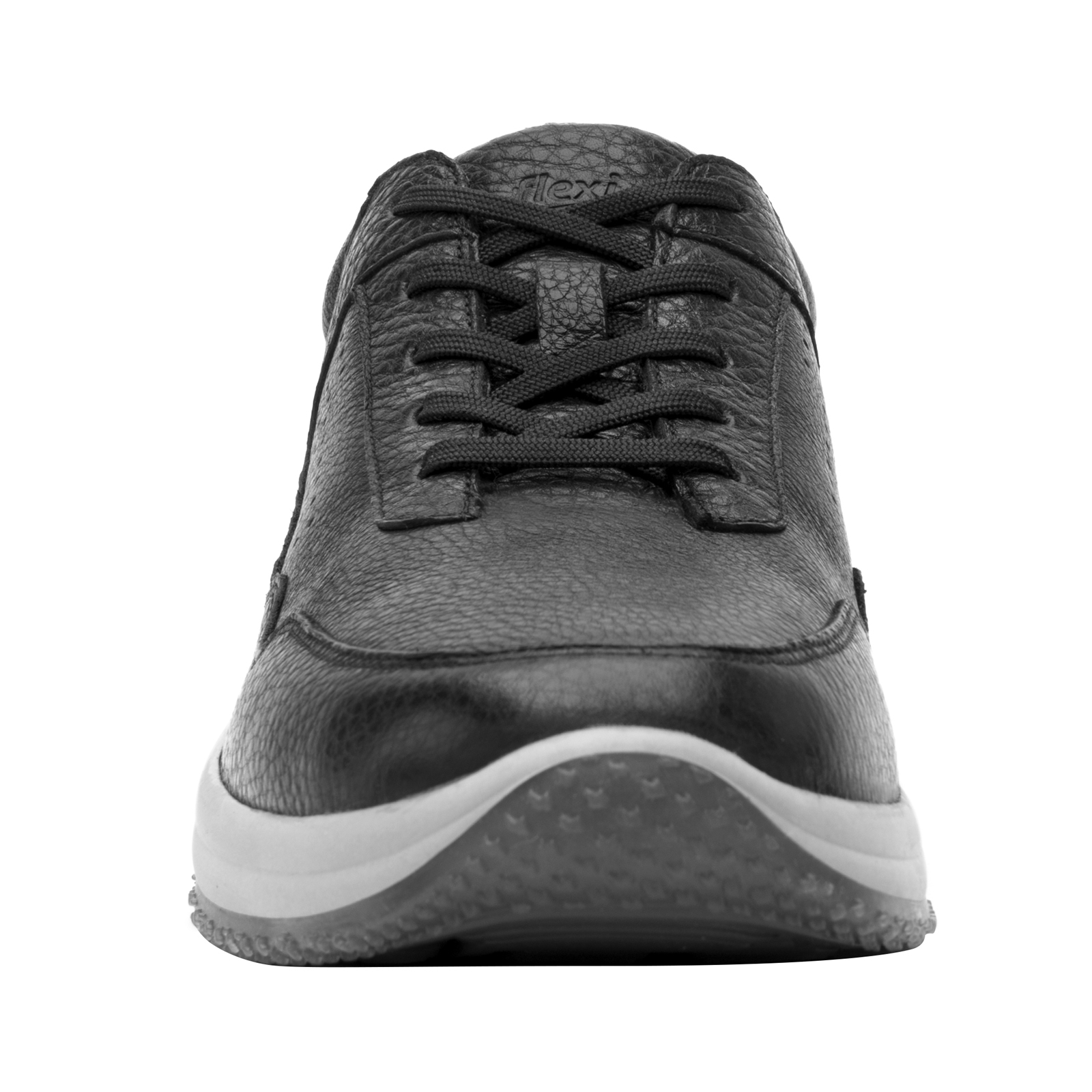 Tenis Urbano Flexi Hombre Sneaker Piel 410701 Negro Original