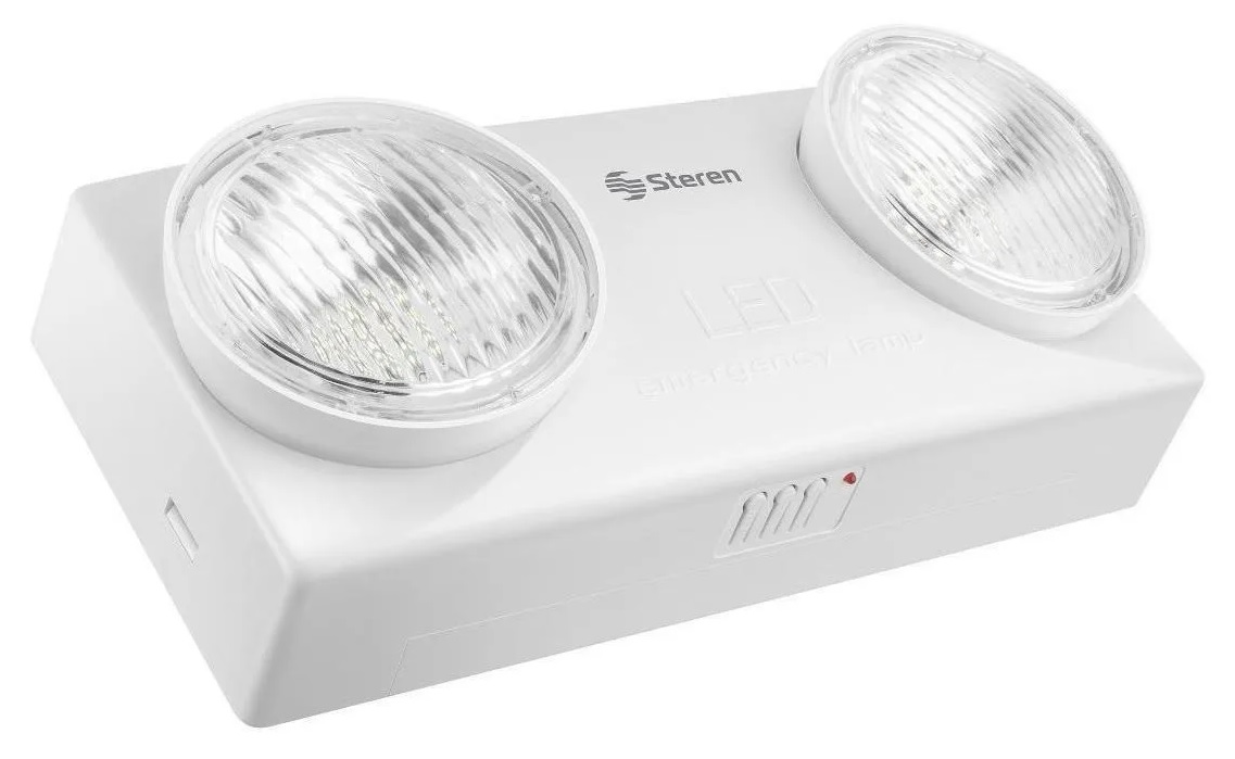 Lámpara Led De Emergencia Con Luces Direccionables Steren Lam-504