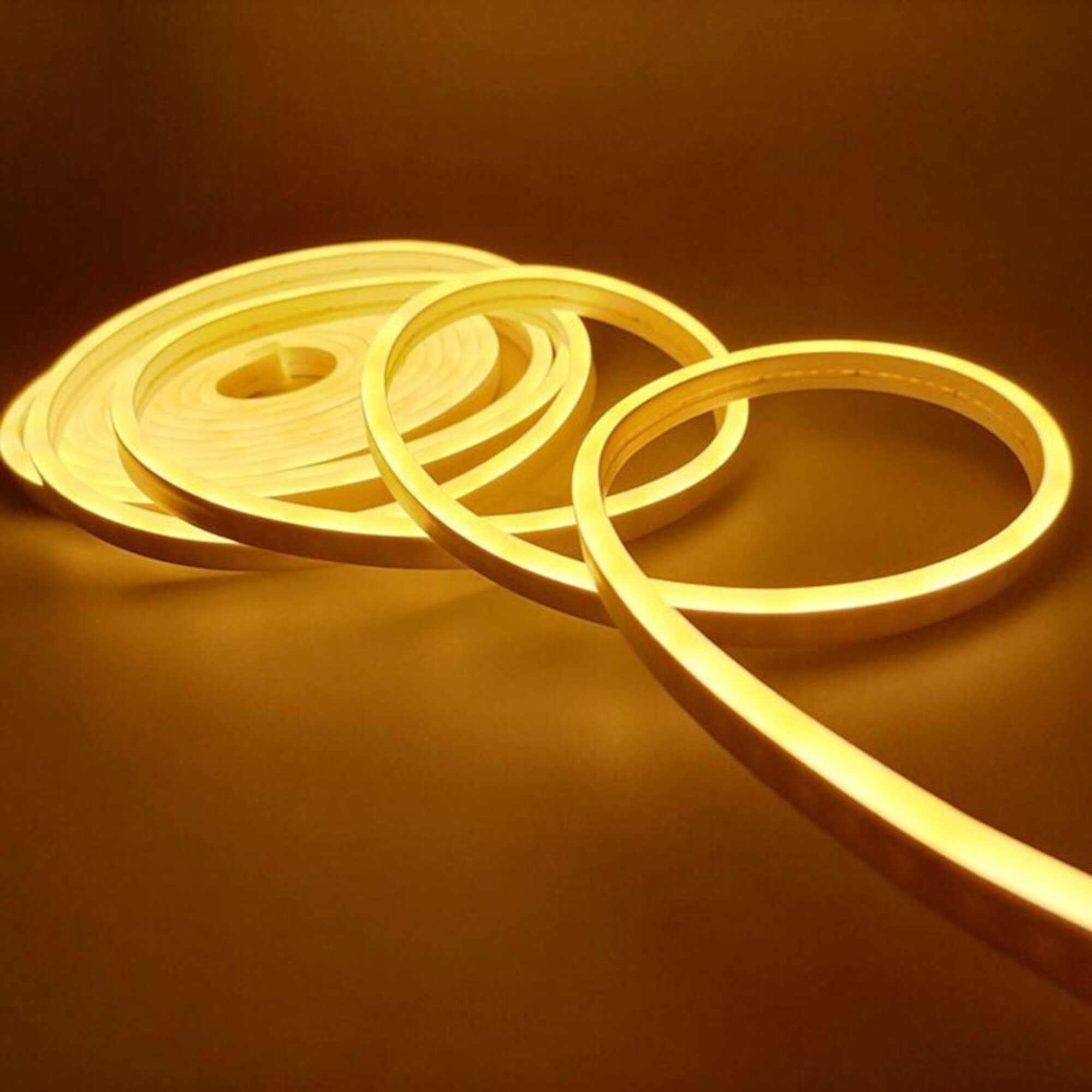 Tira De Luz LED Neon Flexible Strip Light 5 Metros DP-1042 Amarillo