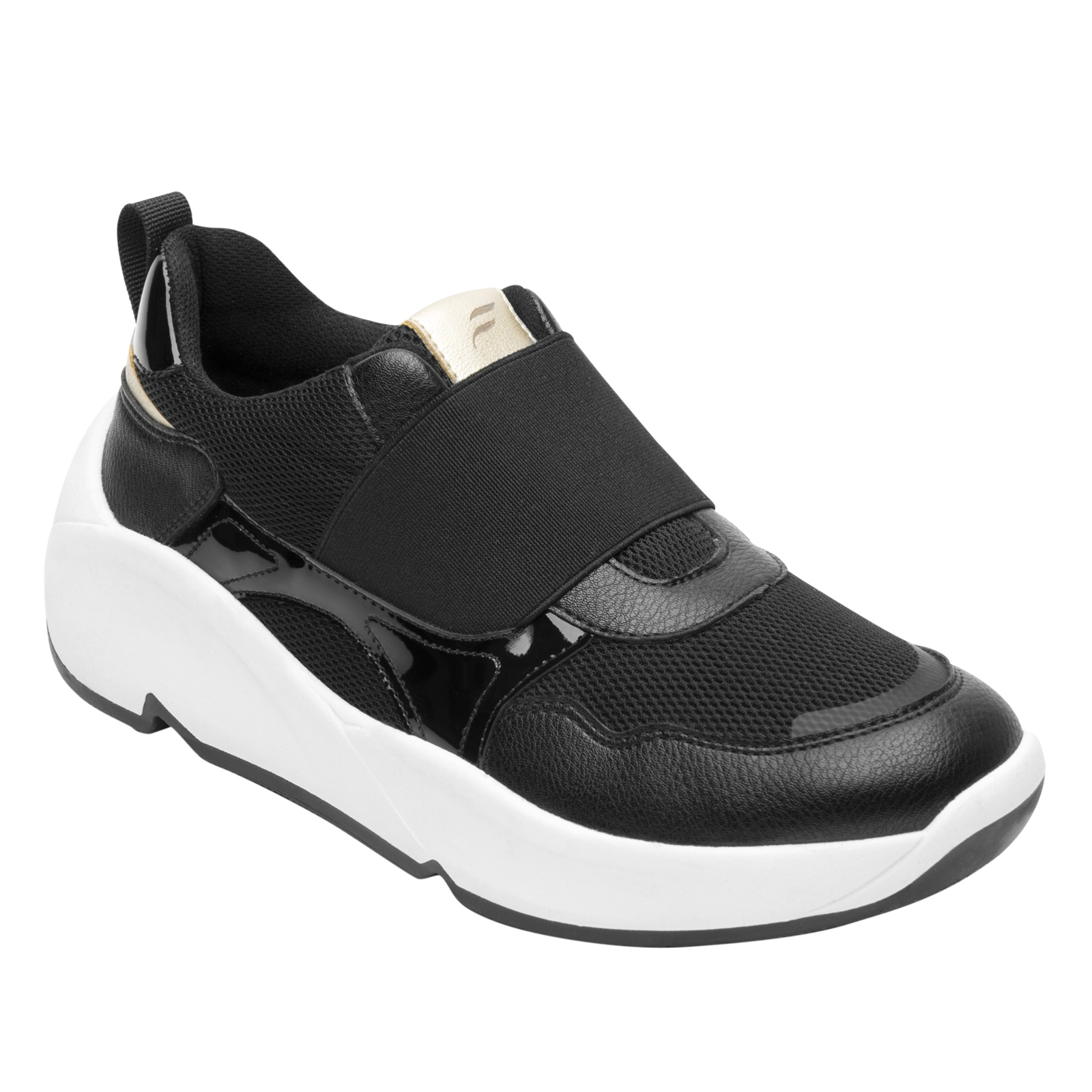 Tenis Urbanos Flexi Fxi Mujer Sneaker 120302 Negro Original