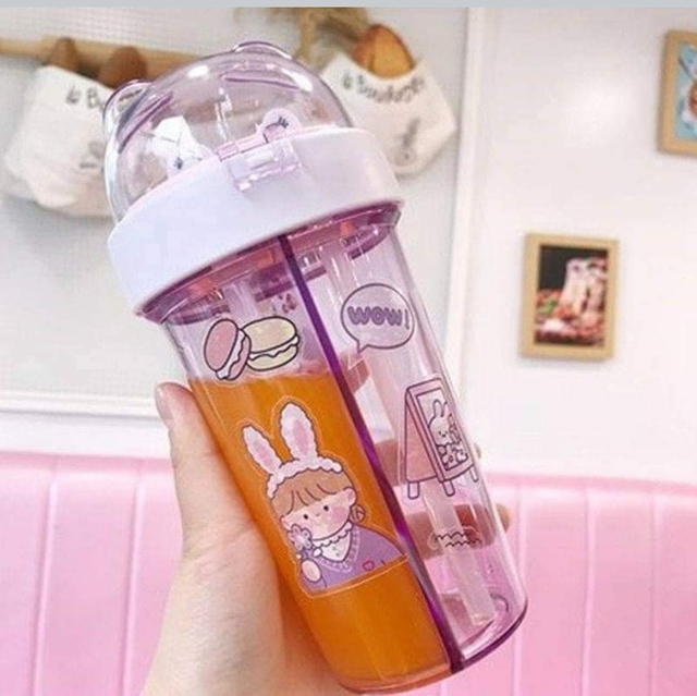  Vaso  doble compartimento