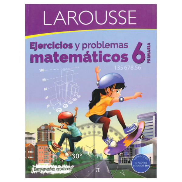 6º Primaria Matemáticas Libro de Ejercicios y Actividades.