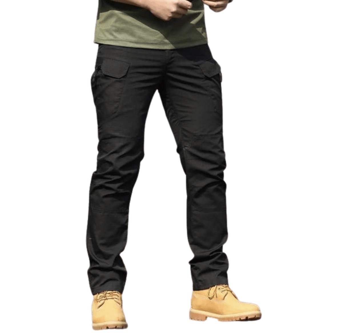 GRAM. Pantalon Tactico Militar, Pantalon cargo, Senderismo, Impermeable y Anti Desgarre