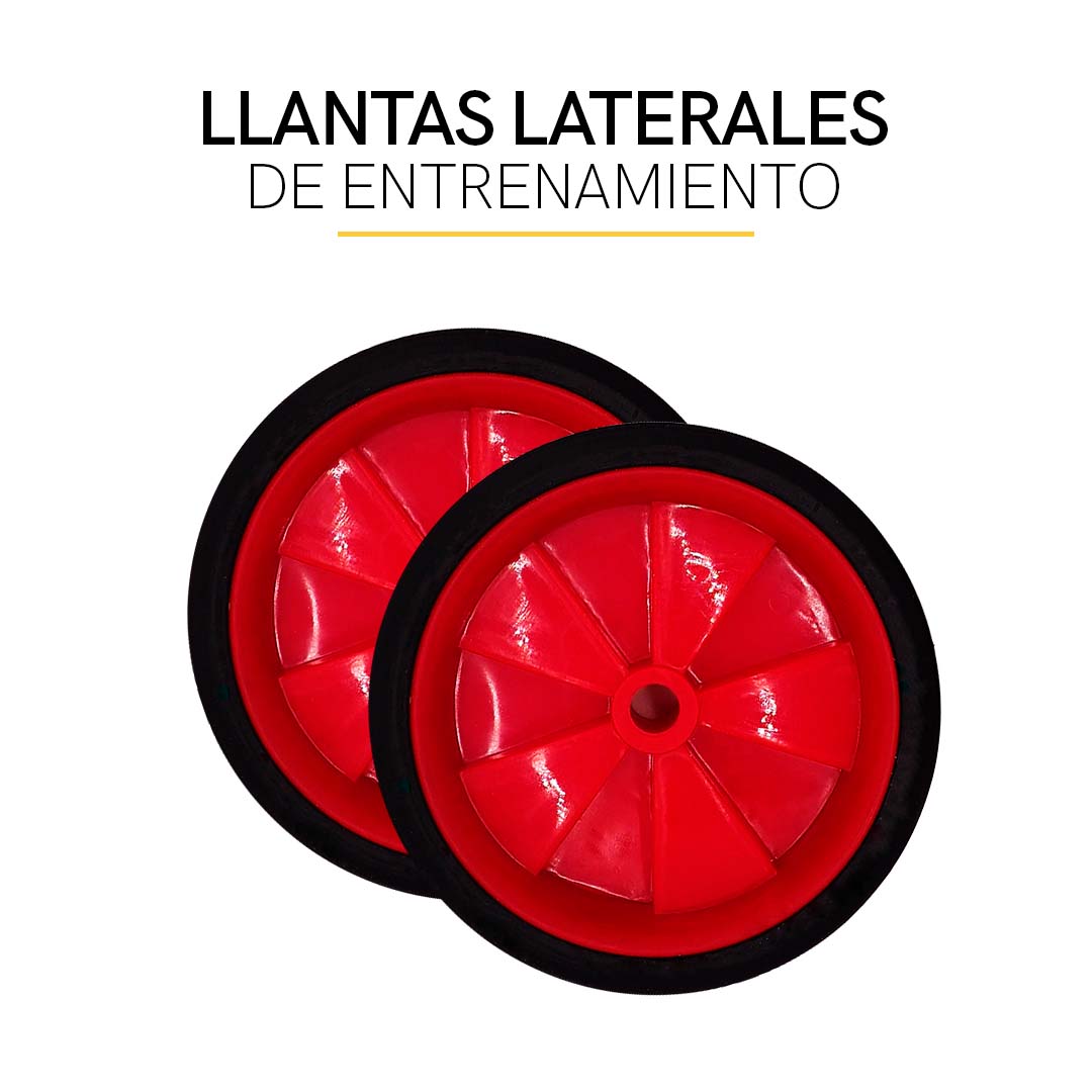 Llantitas Llantas Entrenadoras Bicicleta R12-20 Rojas