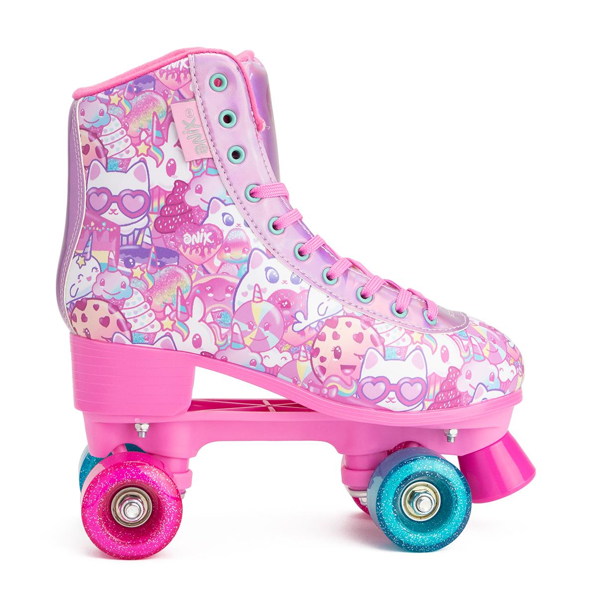 Patines 4 Ruedas Quad Para Niña Onix Sweety Rosa