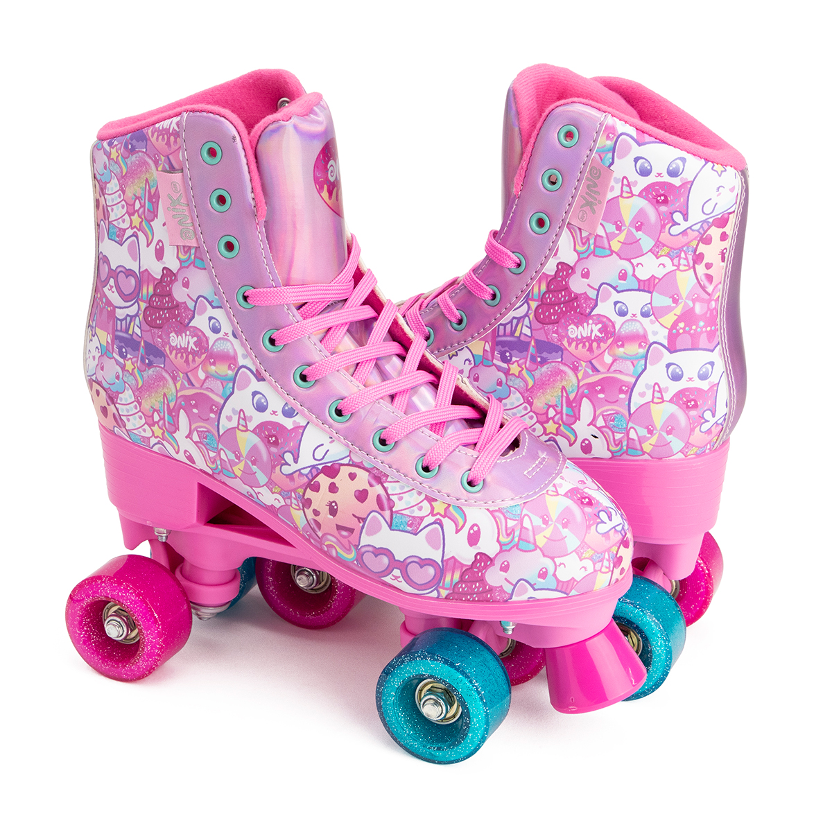 Patines 4 Ruedas Quad Para Niña Onix Sweety Rosa