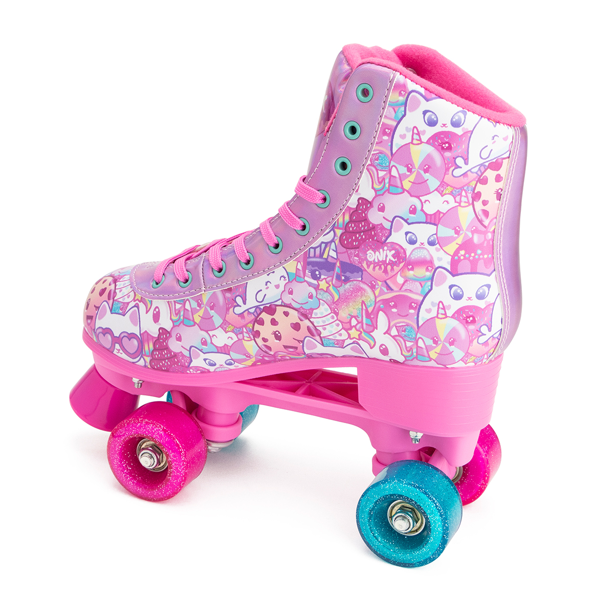 Patines 4 Ruedas Quad Para Niña Onix Sweety Rosa