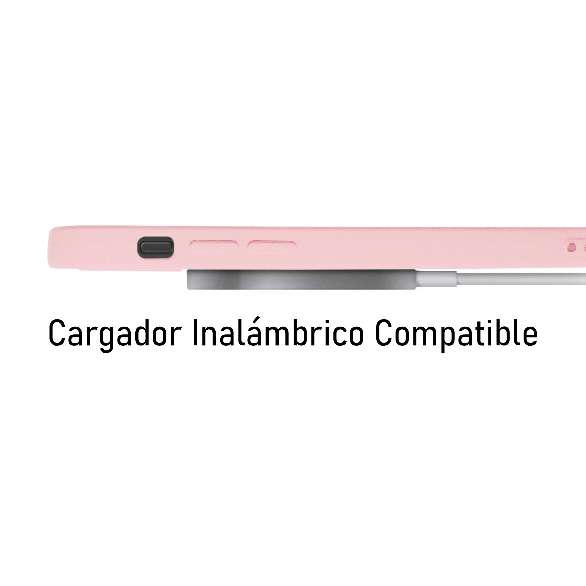 Funda de Silicon Suave Molan Cano para iPhone 14 Pro Rosa